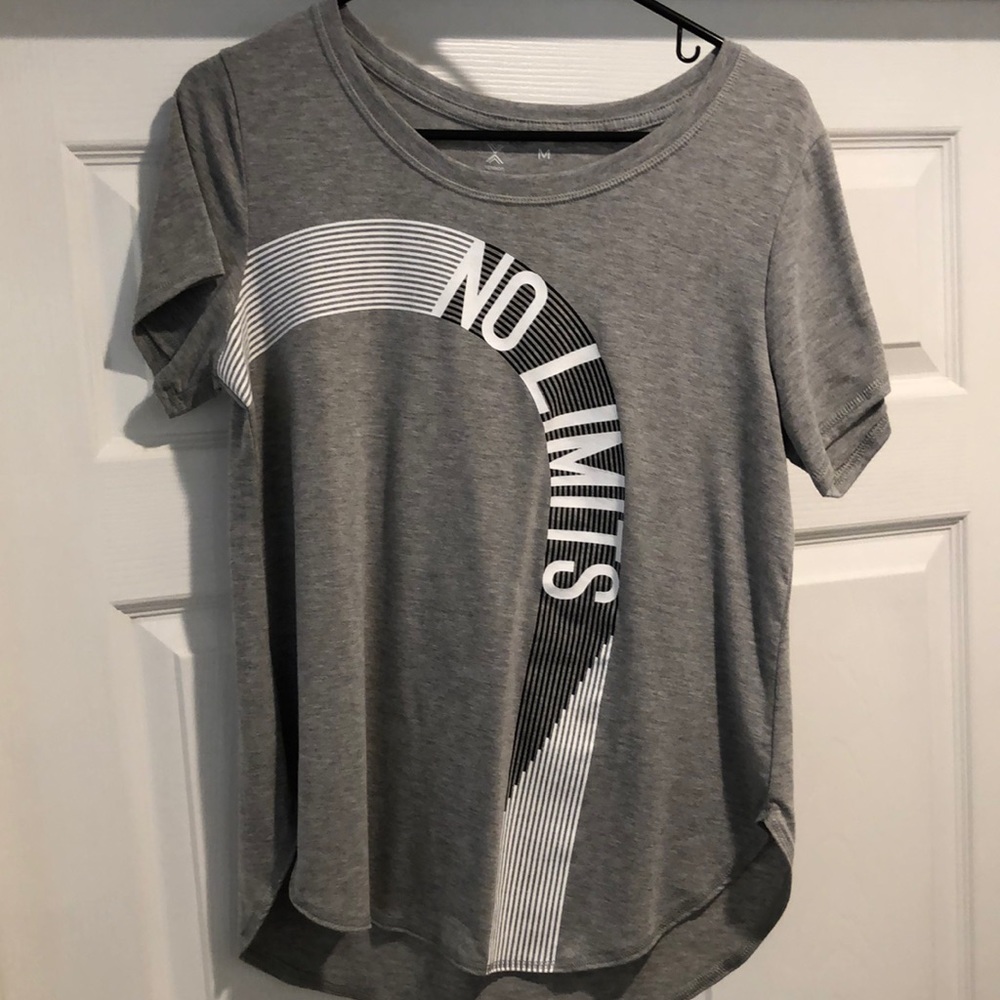 Grey top, size M, Quik-Dri flowy length EUC